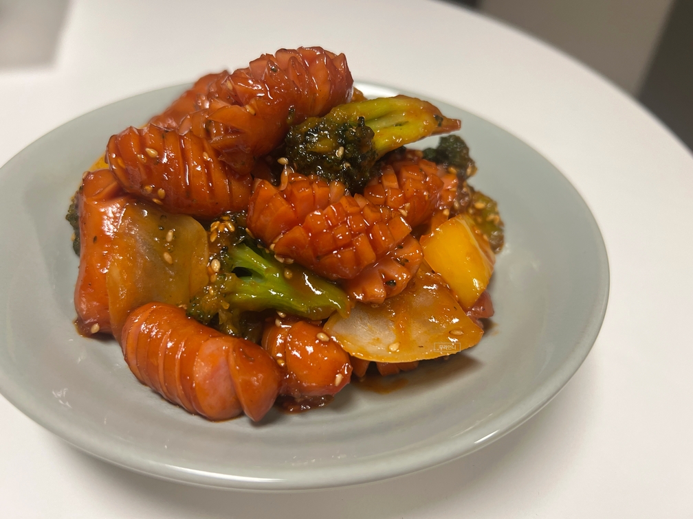 백종원 소세지 야채볶음 황금레시피