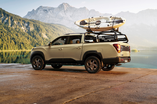 렉스턴 스포츠 칸 외부 디자인