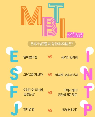 MBTI 무료검사