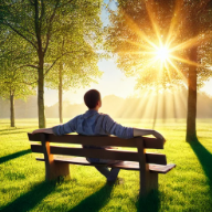 햇볕을 쬐는 사람과 비타민 D가 풍부한 음식