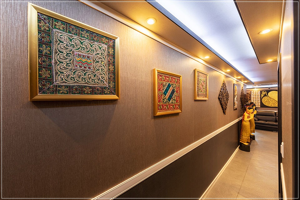 양천 신정동 스웨디시 마사지 루썸 복도