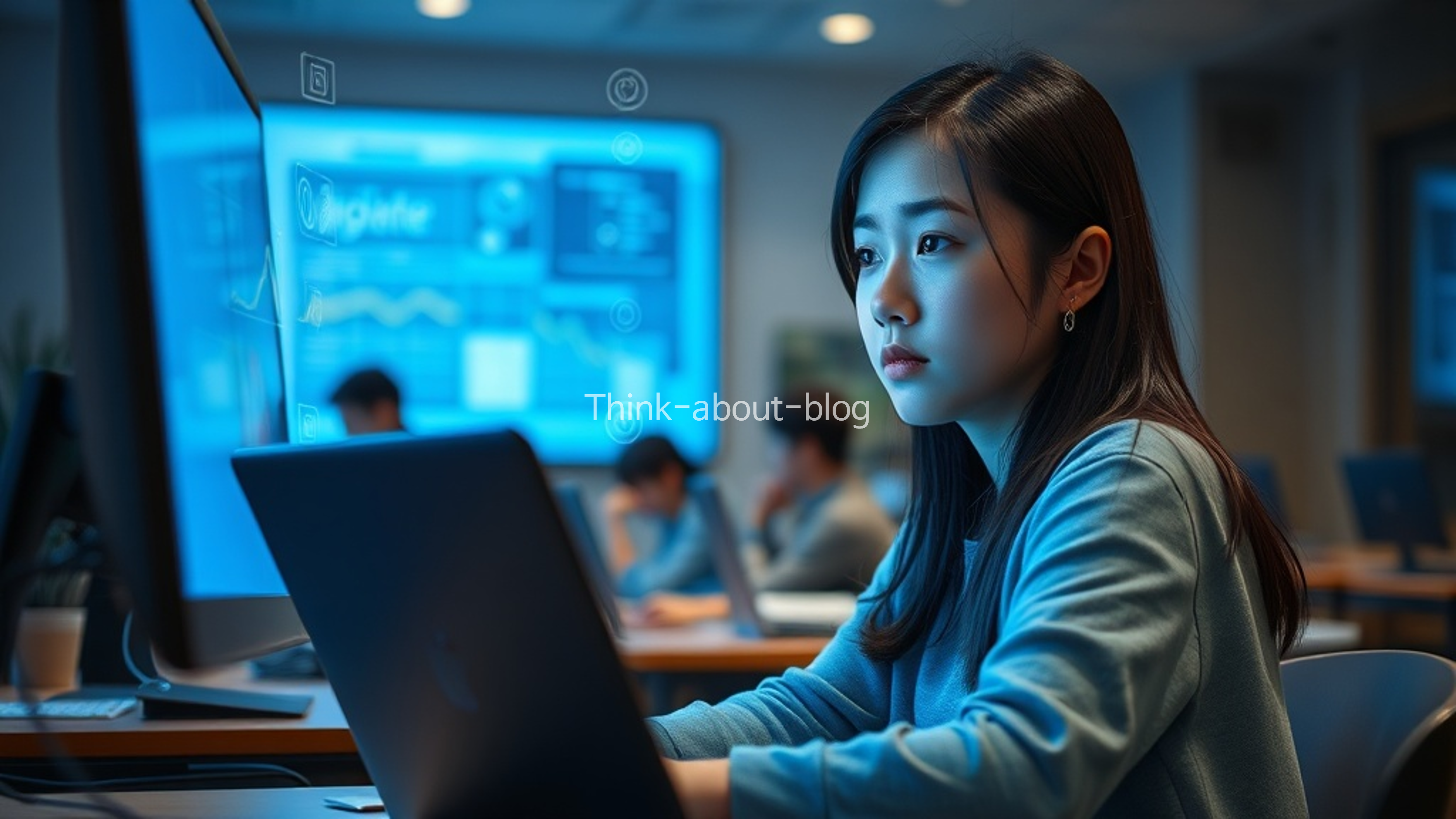 디지털 교실, 블루라이트보다 더 위험한 ‘시선 고정 피로’