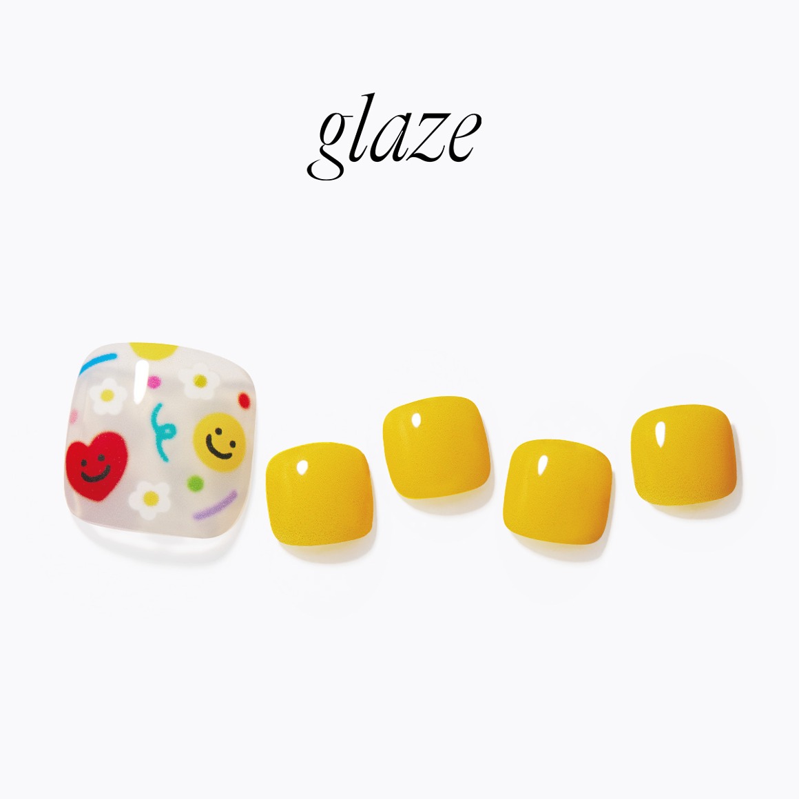 글레이즈 페디큐어 조이풀 오브제