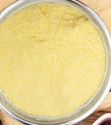 한국의 떡 종류 꼬장떡-조 가루