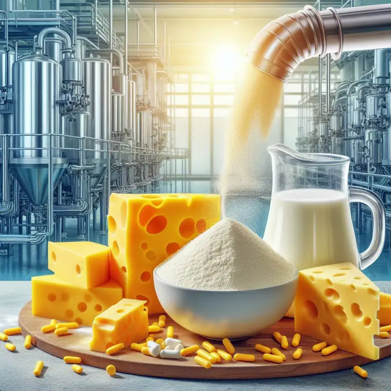 우유에서-분리유청단백질이-만들어지는-이미지