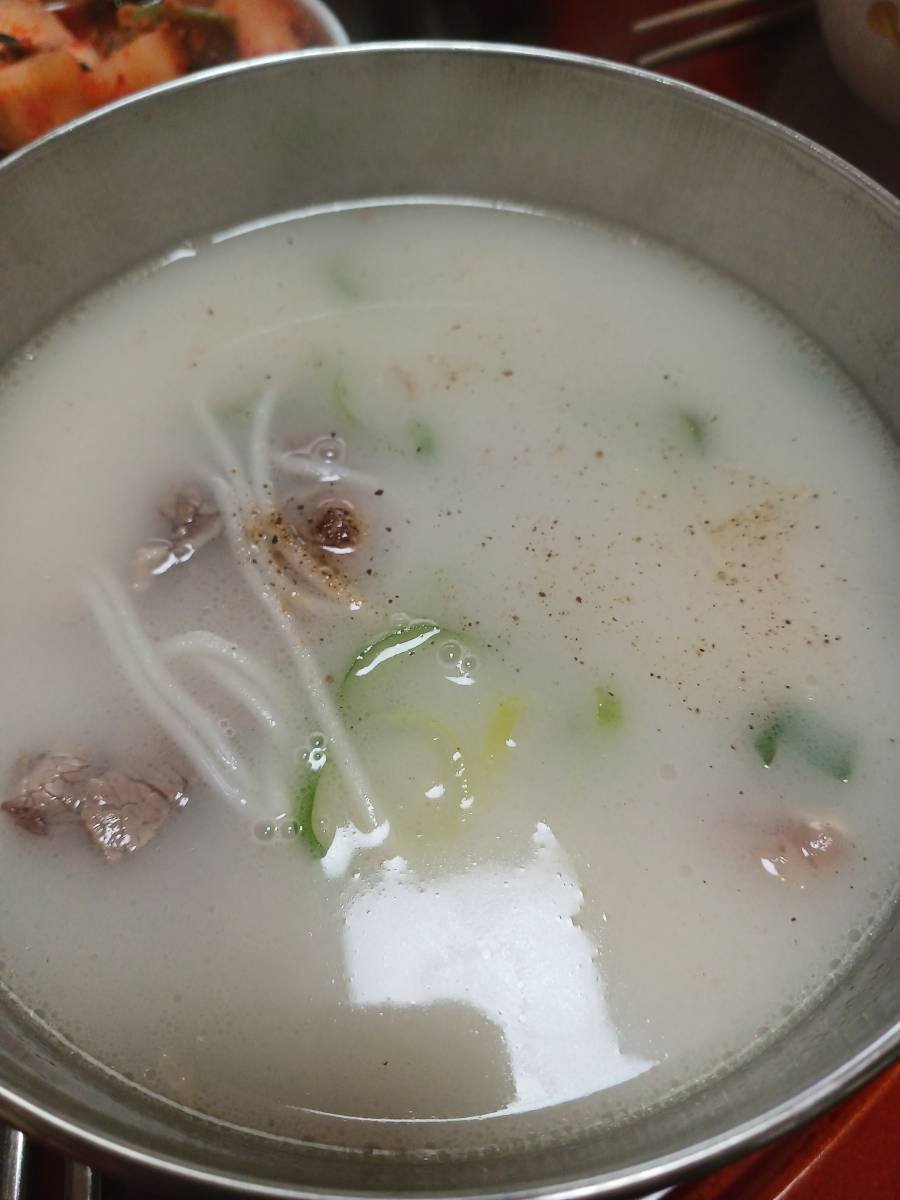 한촌설렁탕 한그릇