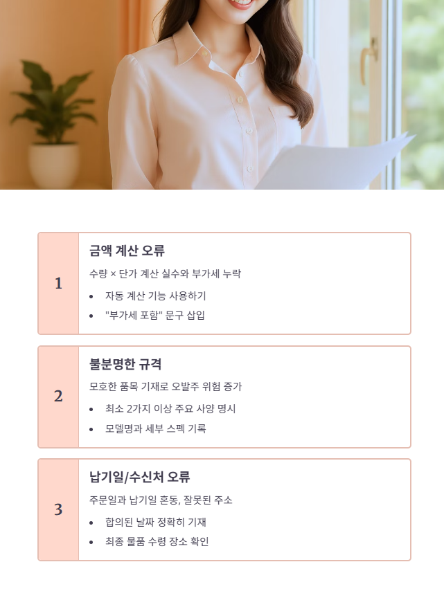 신입 담당자가 가장 흔하게 저지르는 실수와 대처법