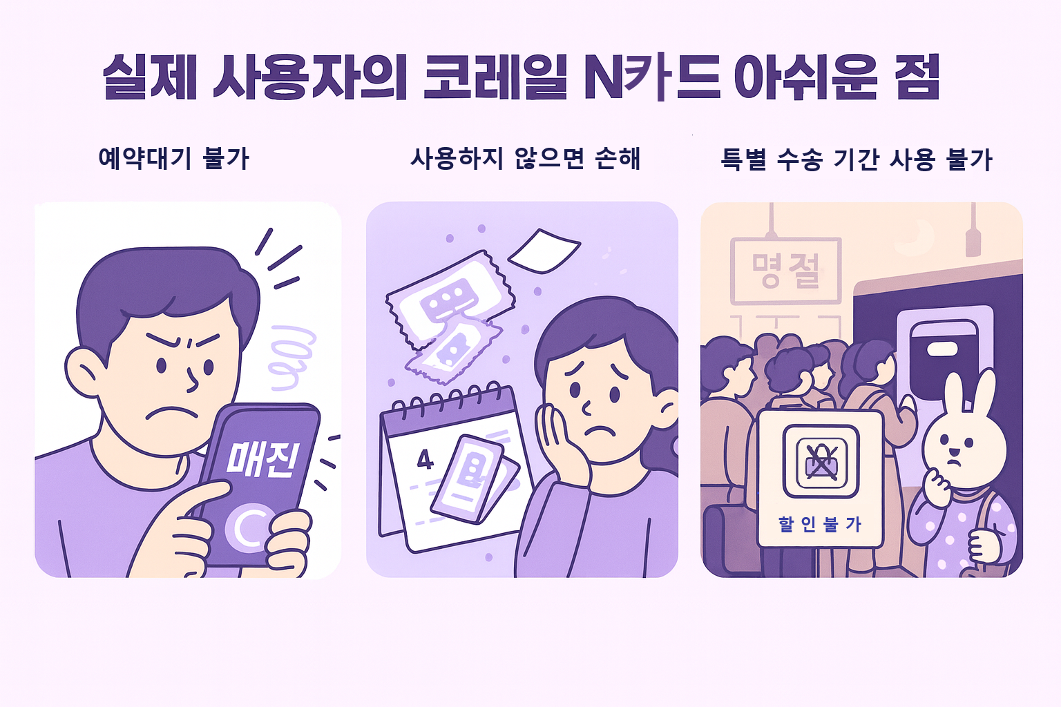 N카드 사용 아쉬운점, 단점 정리