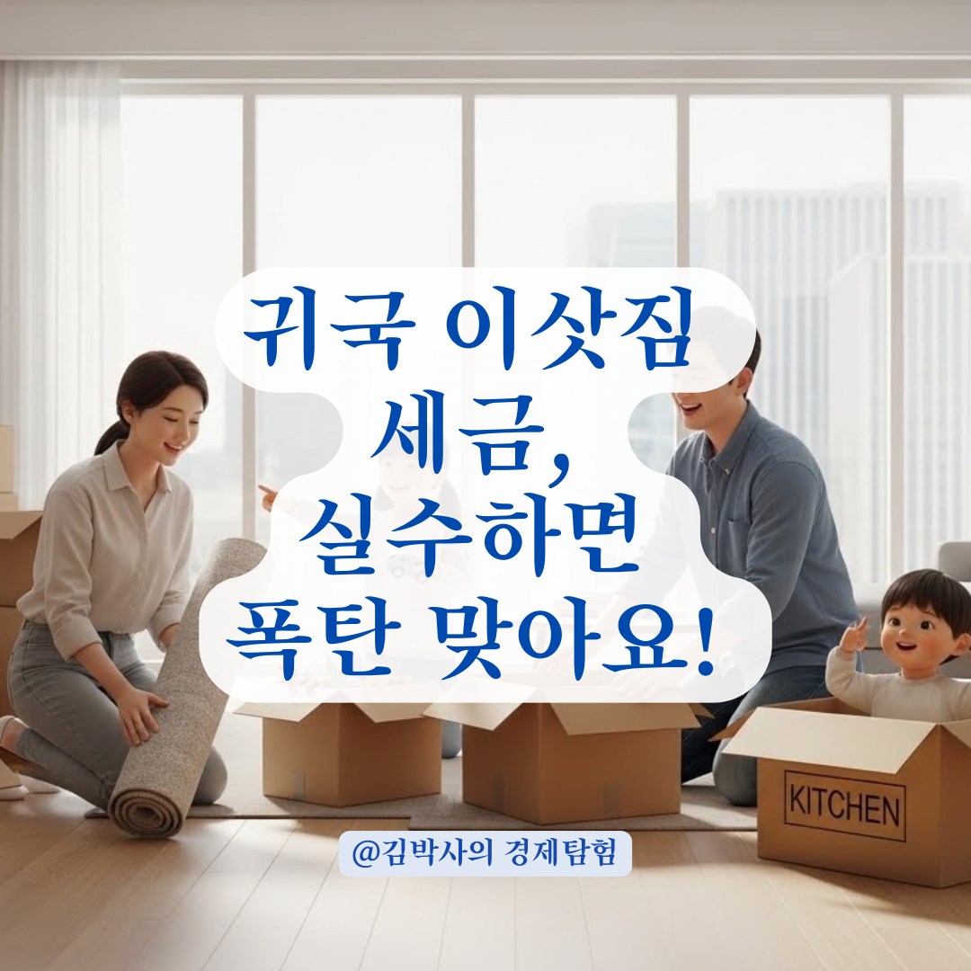 해외 체류자 소지품 반입 시 별도송달물 면세 혜택 적용 기준 알아보기