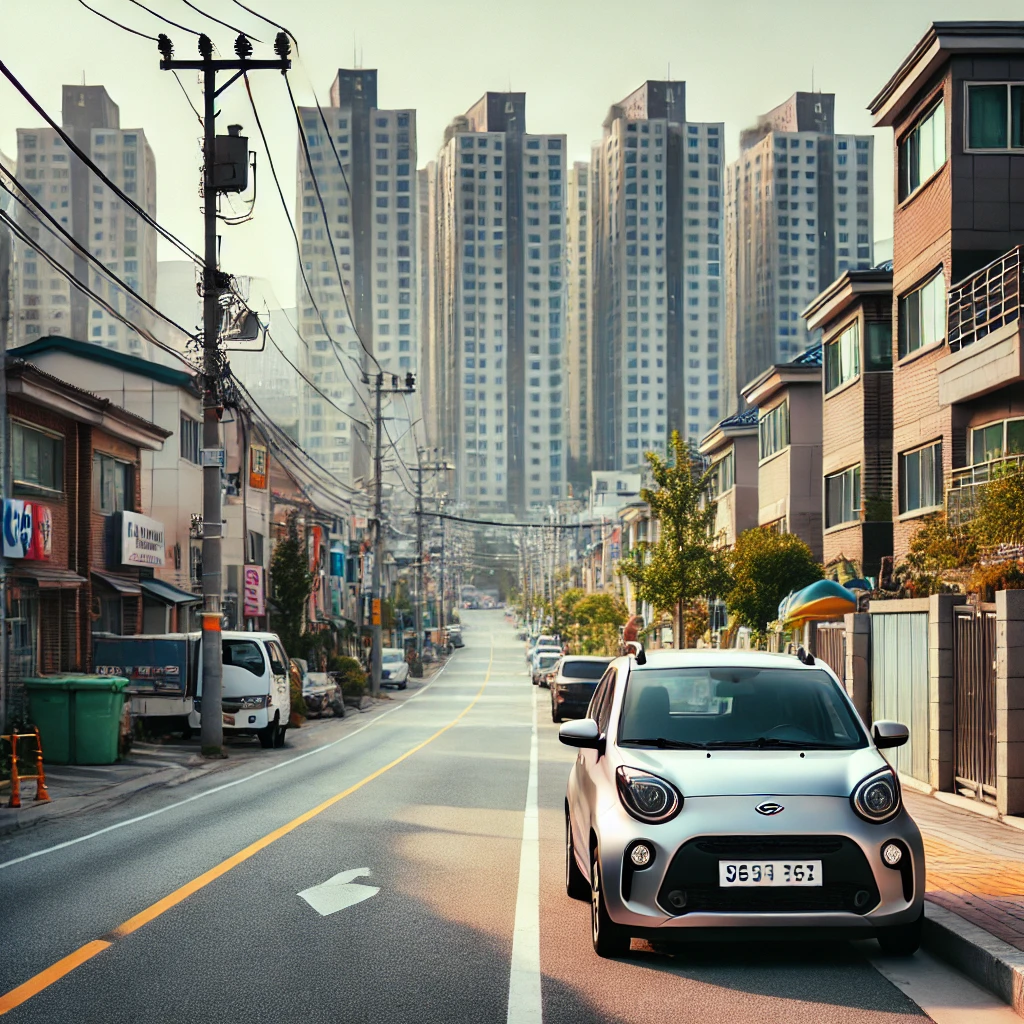 대한민국 여러 차량 보여주는 이미지