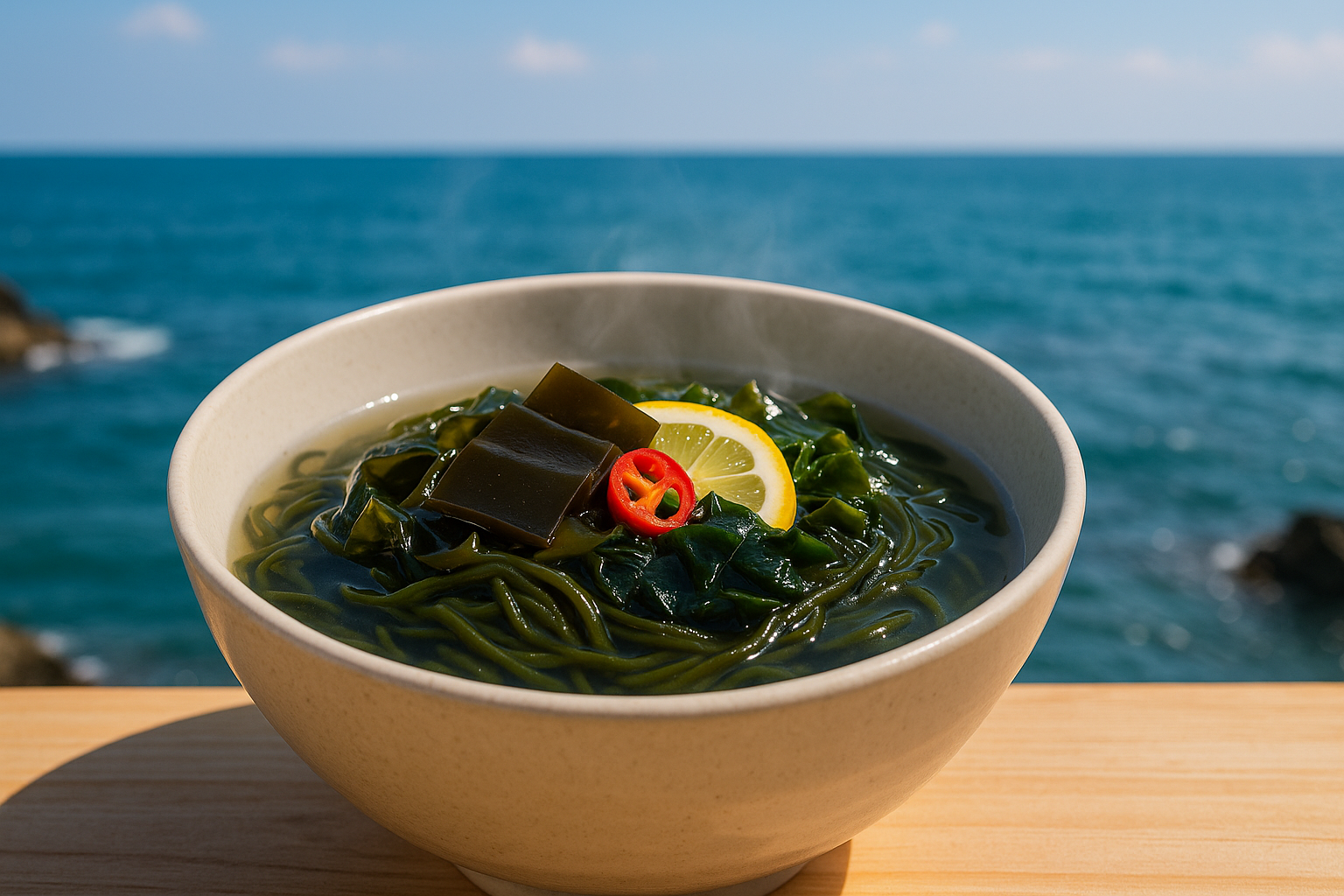 "남해 바다의 건강식"에 대한 이미지입니다.