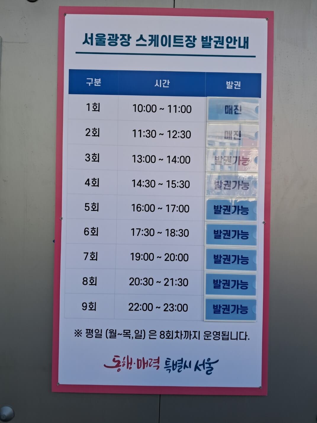 서울의 스케이트장 (3)