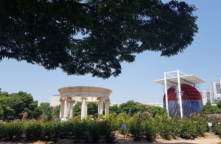 서울 올림픽공원 장미정원