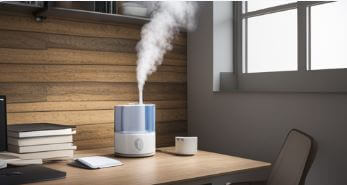 책상위에 가습기