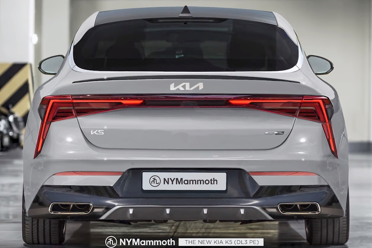 기아 'K5 페이스리프트' 예상도