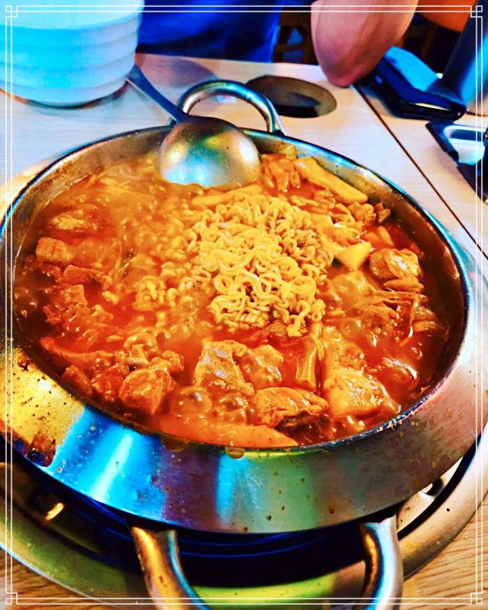 고기서 만나 관악, 신림 투움바 로제 닭볶음탕 맛집