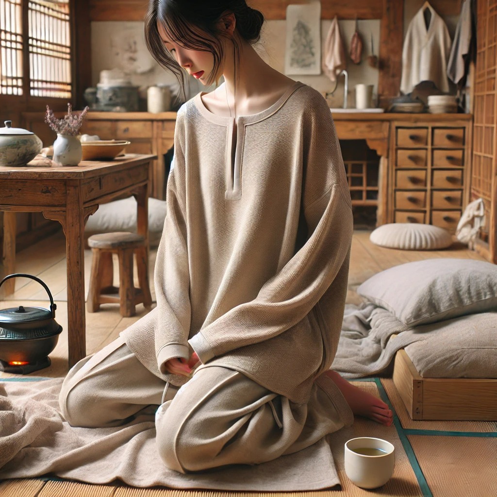 실내에서 활동하기 편한 옷