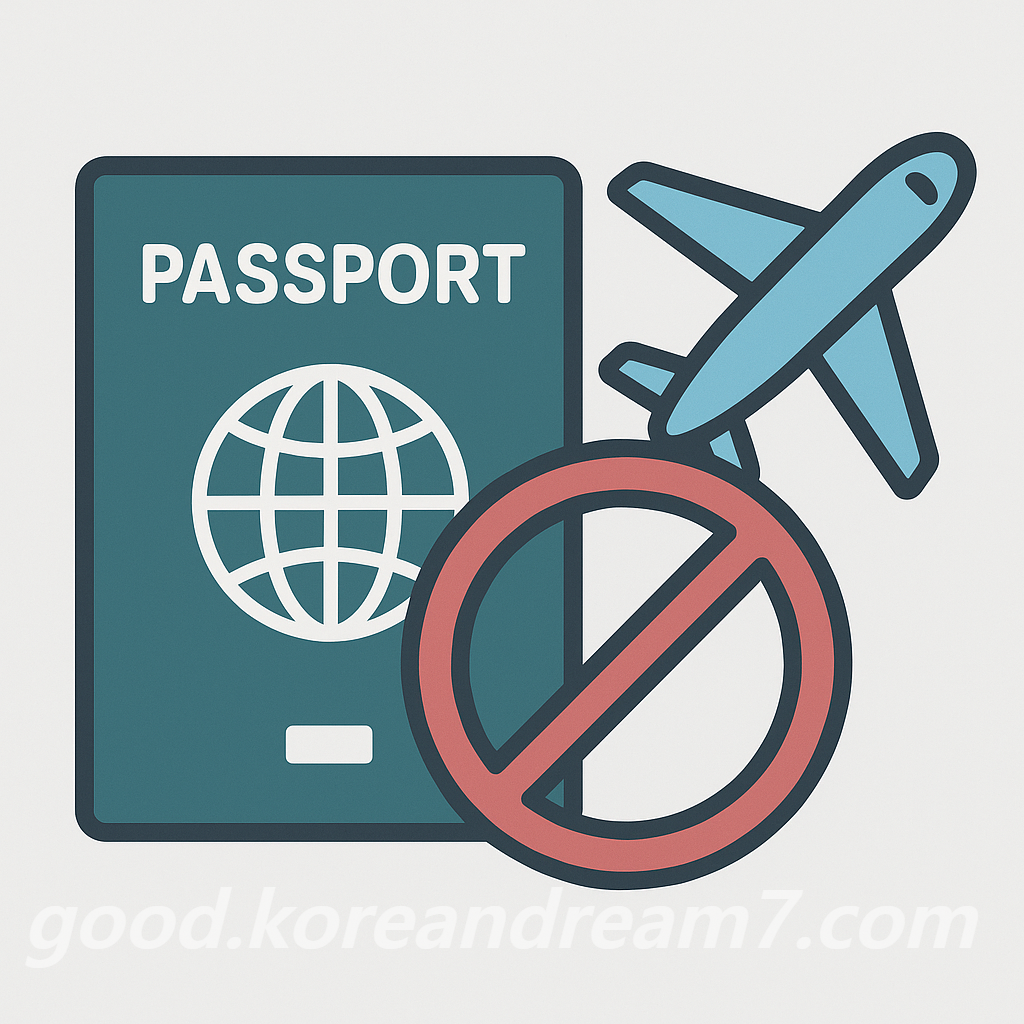 신용불량자 해외여행, 가능한가요 출국금지와 신용정보 등록의 차이점 완전 정리