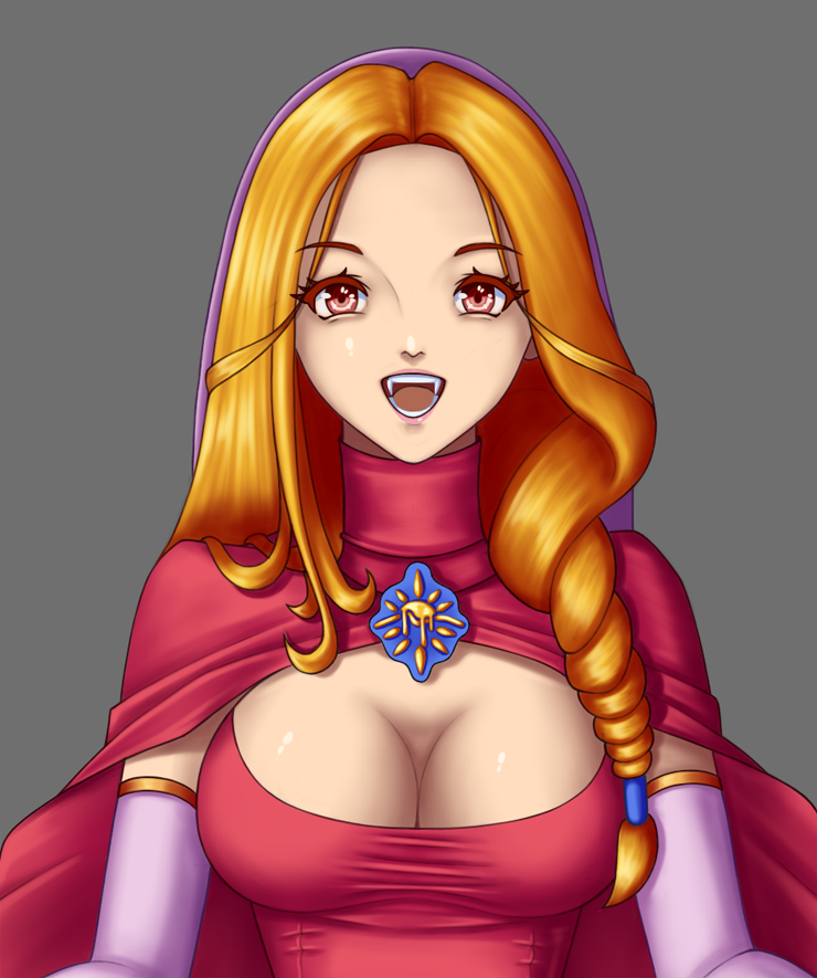 신전짓는뱀파이어팬아트핏빛새벽의여신