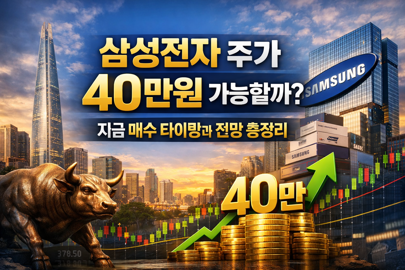 삼성전자 주가 40만원