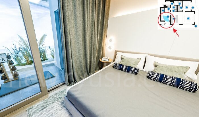 LV 라우어 실버타운 C1평형 침실 시점