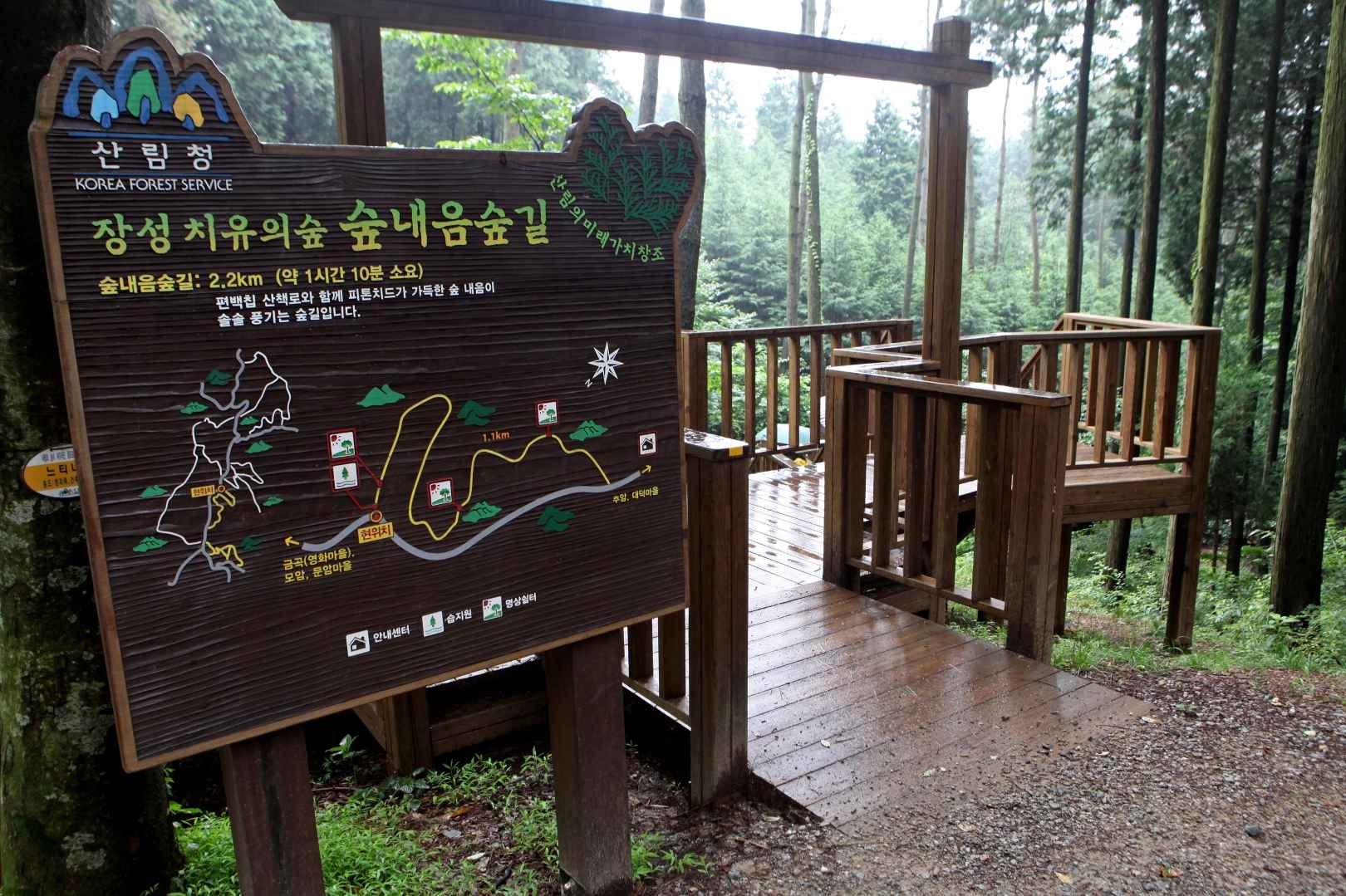 축령산 치유의숲