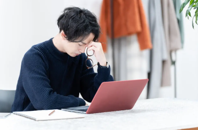 피곤한 남성