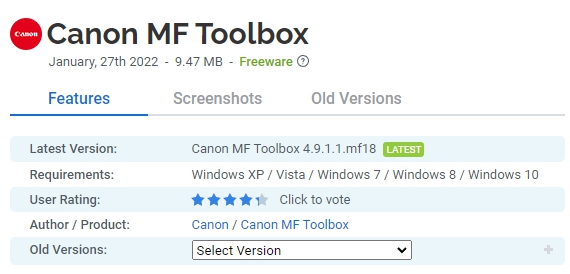 Canon-MF-Toolbox