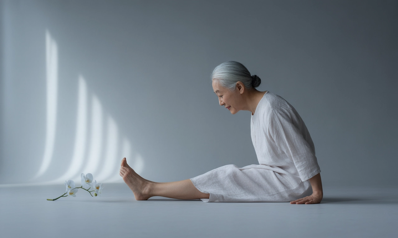 시니어 요가로 허리 통증 잡는 비밀 스트레칭 공개