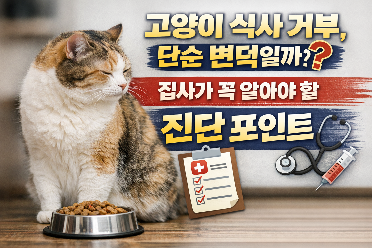 고양이 식사 거부