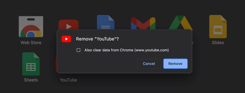 Chrome_Mac에서_YouTube_앱_삭제