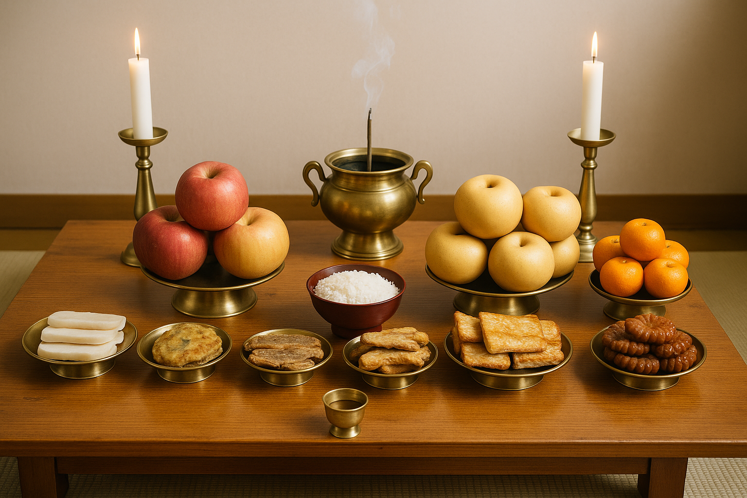 추석 차례상 차리는 방법과 예법 총정리