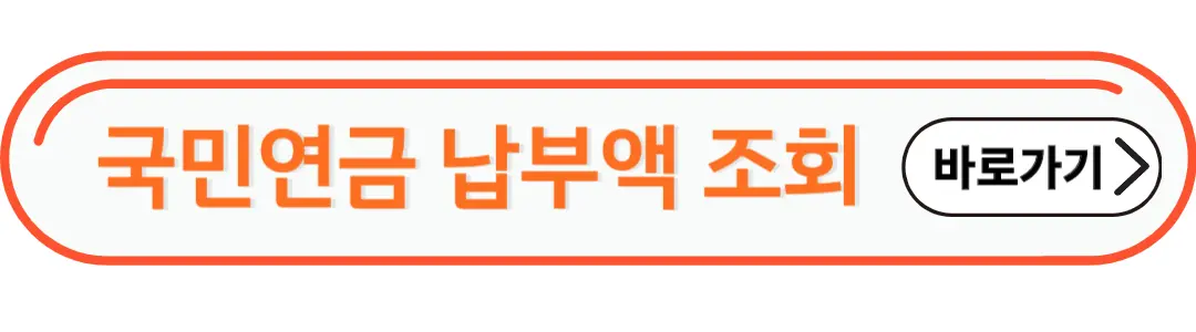 국민연금 납부액 조회