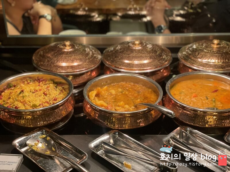 JW메리어트 싱가포르 조식 커리류