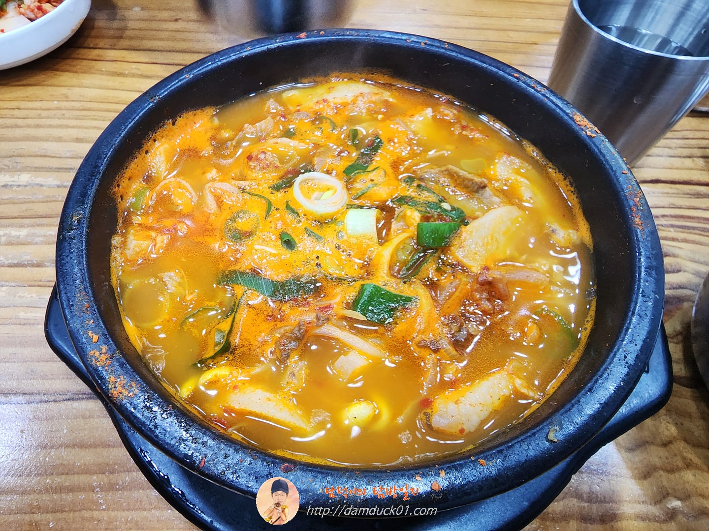얼큰순대국