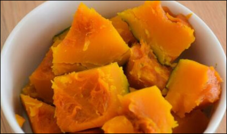 포실포실하게 익은 단호박