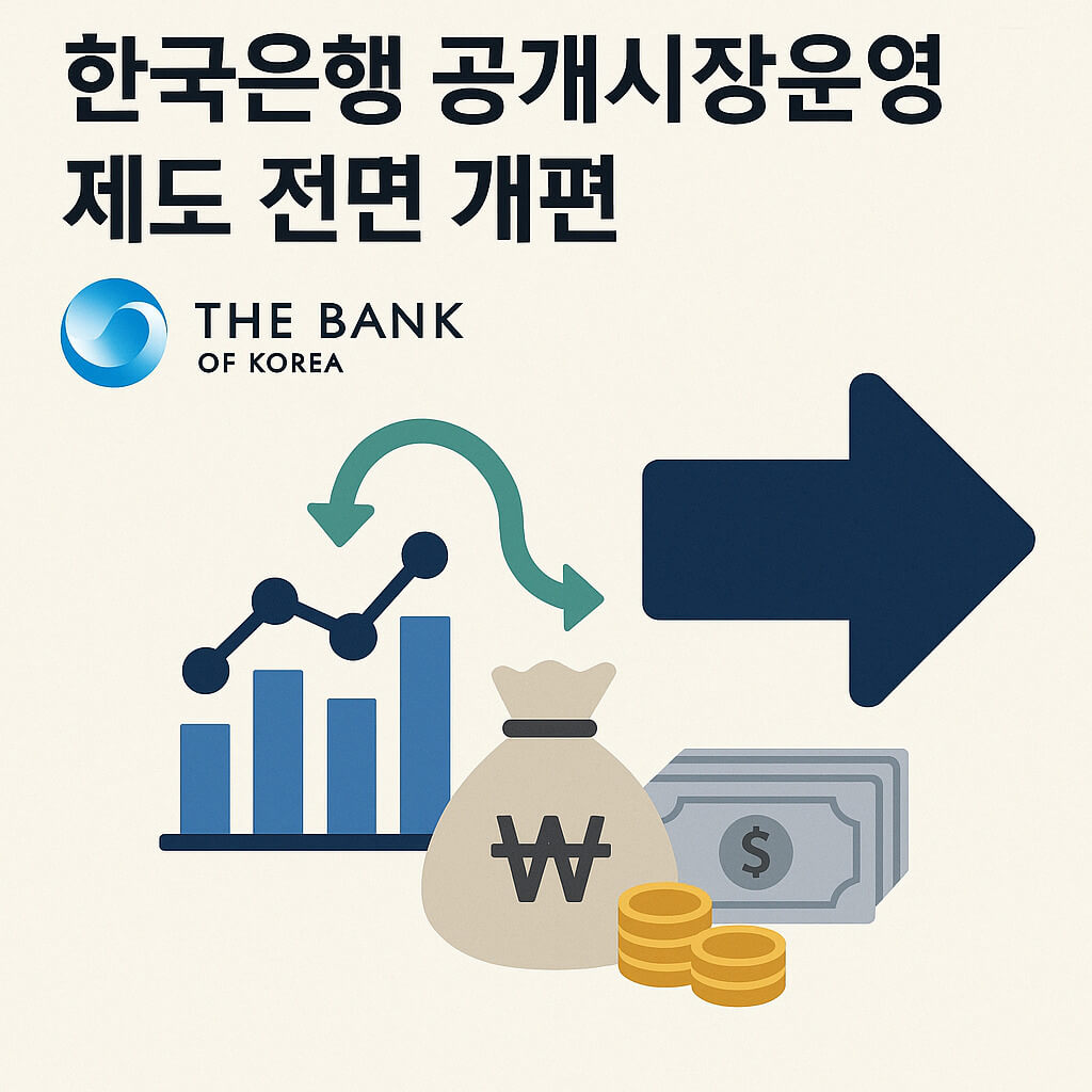 한국은행 공개시장운영 제도 전면 개편