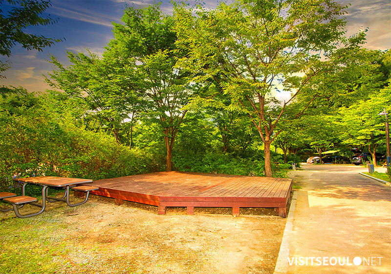 서울 중랑캠핑숲, 중랑가족캠핑장 소개