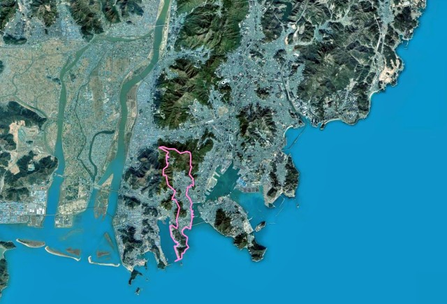 부산시 서구 위치 지도