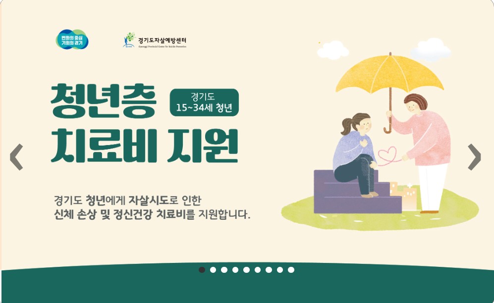 2025년 경기도 정신건강 치료비 지원