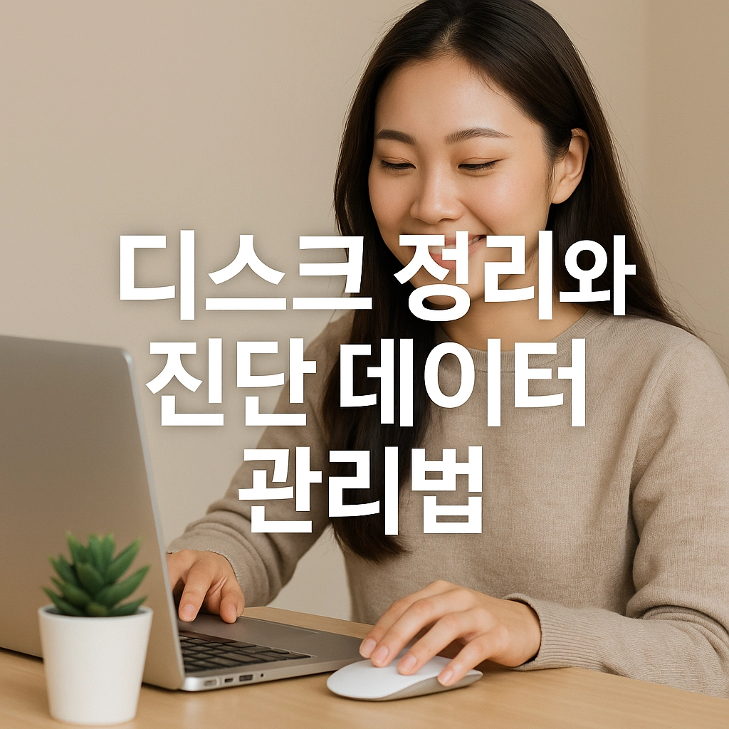 디스크 정리와 진단 데이터 관리법