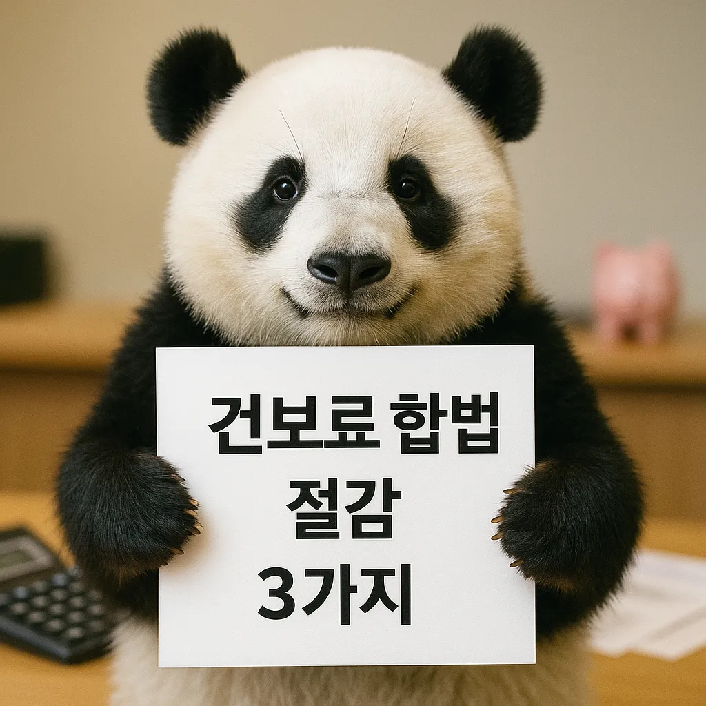 건강보험료 합법적으로 줄이는 방법 3가지 – 소득은 그대로, 부담은 반으로