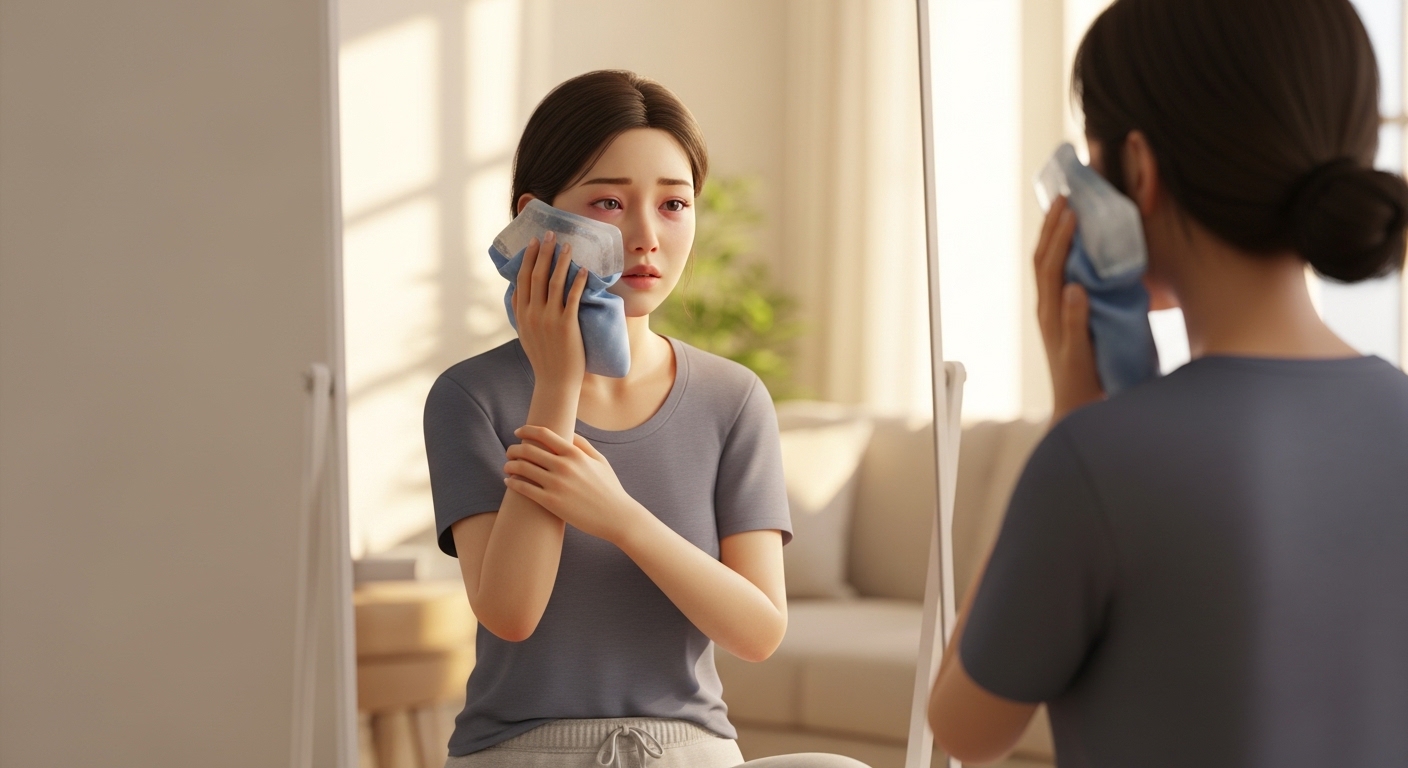 붓기빨리빼는법, 성형후관리