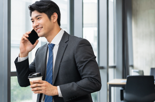 퇴근하는 직장인 사진