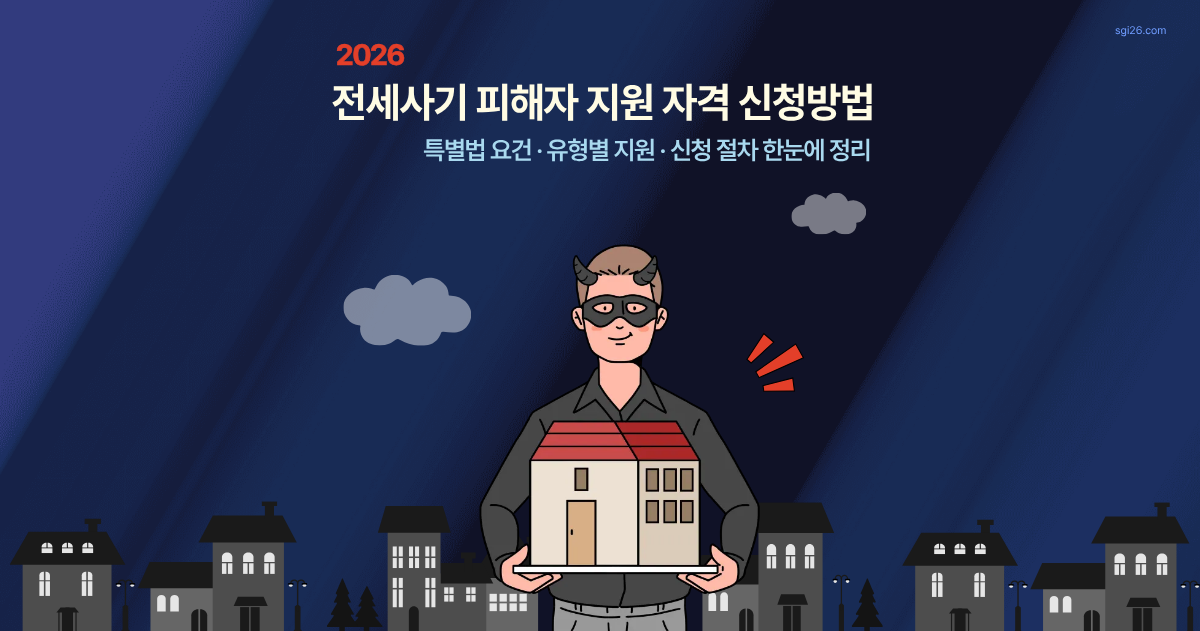 2026 전세사기 피해자 지원 자격 신청방법 총정리 썸네일