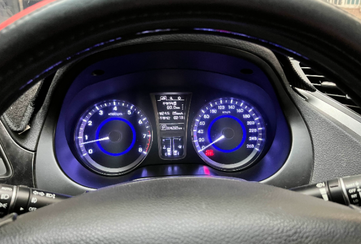 도착까지 60.0km&#44; 평균 속도 25km/hr&#44; 오늘 총 주행시간 02:19.