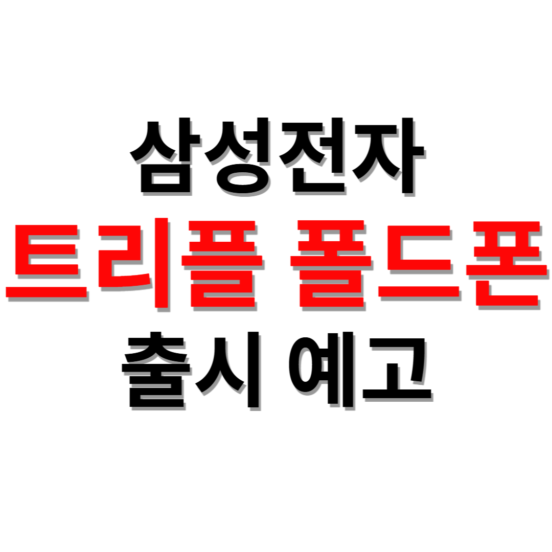 삼성 트리플 폴드폰