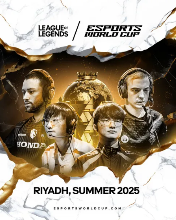 EWC 2025 LoL 종목 개막! MSI 열기 그대로 사우디 리야드로