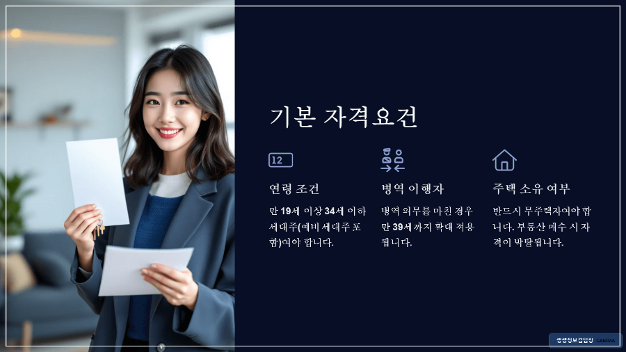 청년 전세자금대출 1금융 조건