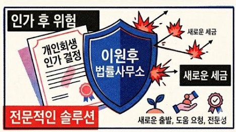 [개인회생 세금미납] 30만 원에 집 압류? 원금 탕감된다는 무서운 착각
